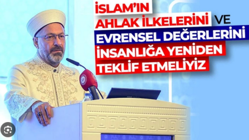 Erbaş: Medeniyetimizin çocuklarının okumayla arasının iyi olması lazım